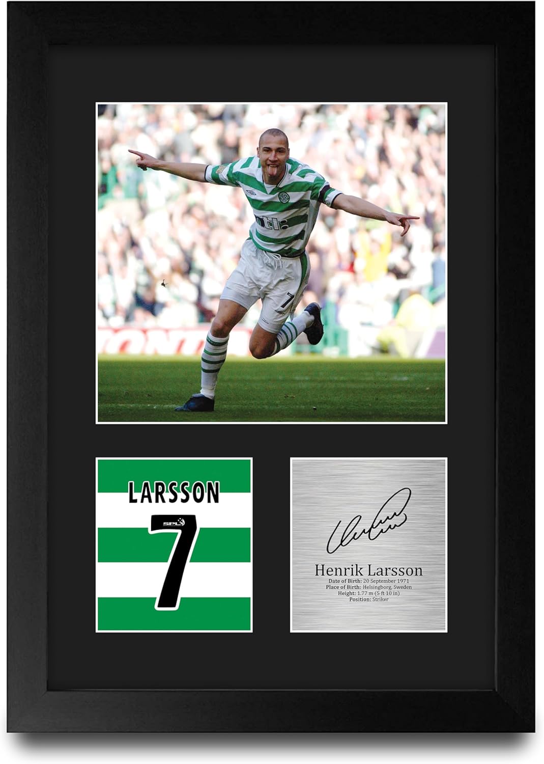 Thumbnail 6 de HWC Trading Henrik Larsson Celtic gifts signed autograph picture (A4 portrait)