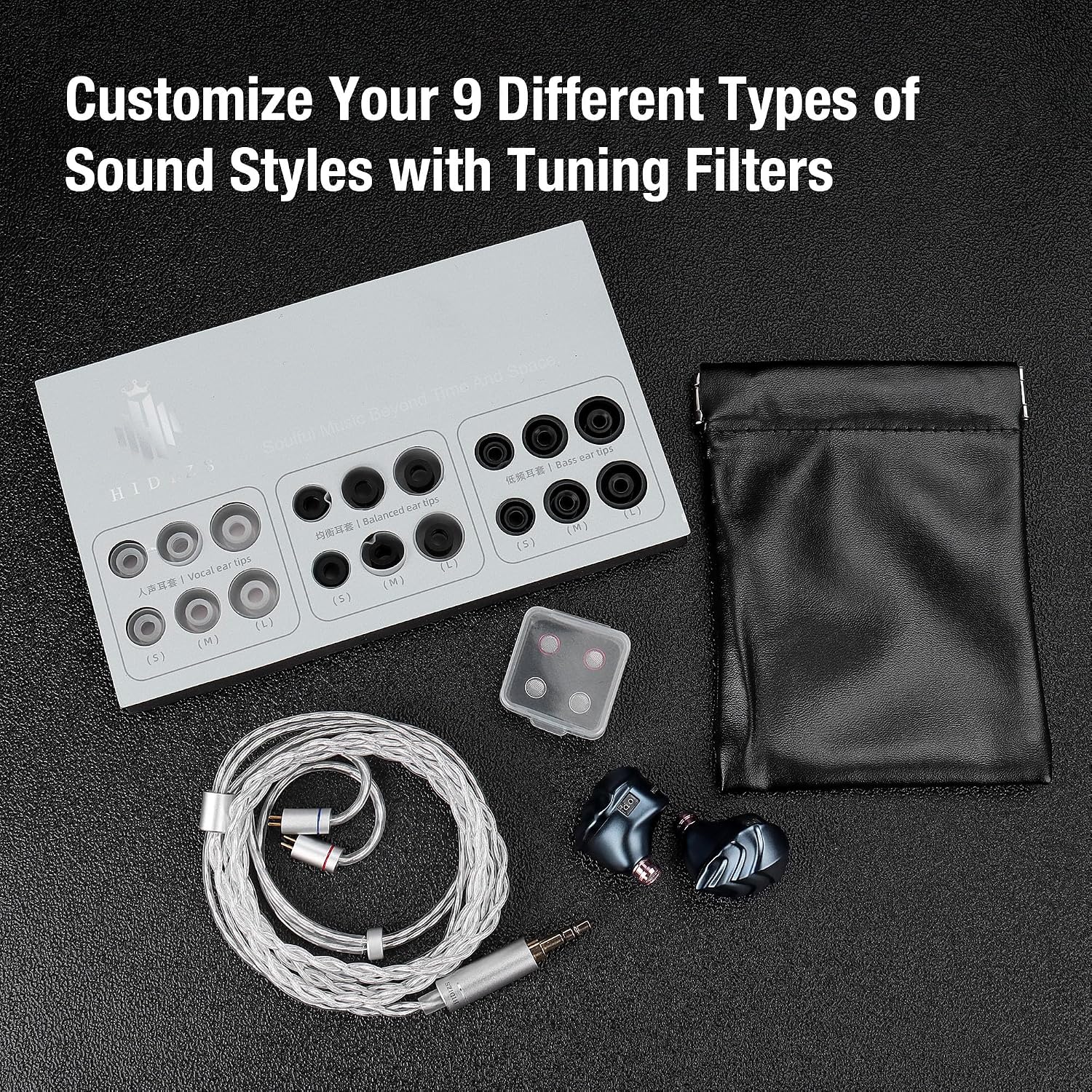 Thumbnail 6 de Hidizs MK12 wired IEMs, 4.4 mm