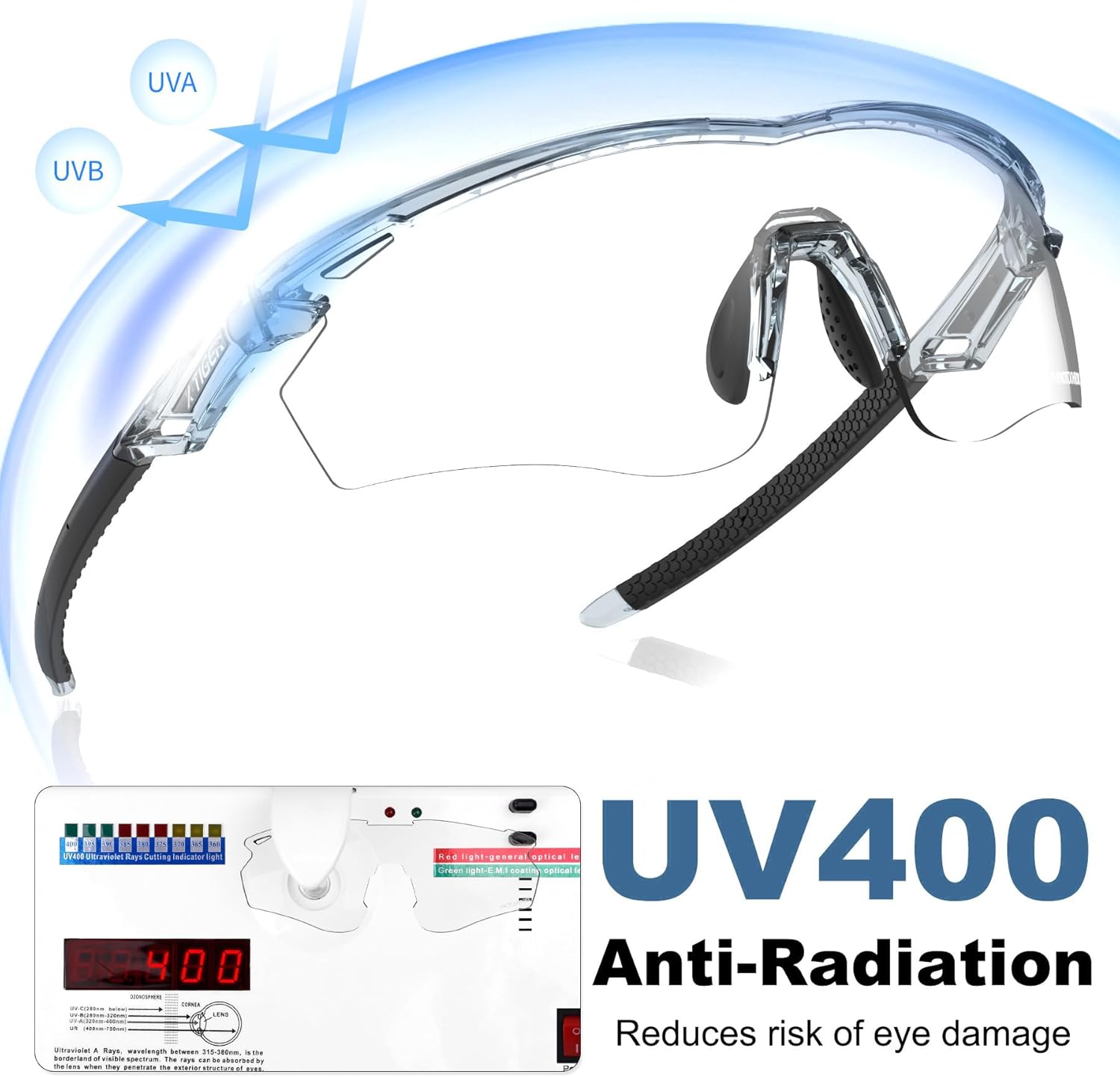 Thumbnail 2 de X-TIGER Photochrome Fahrradbrille – UV400 Selbsttönende MTB-Sonnenbrille