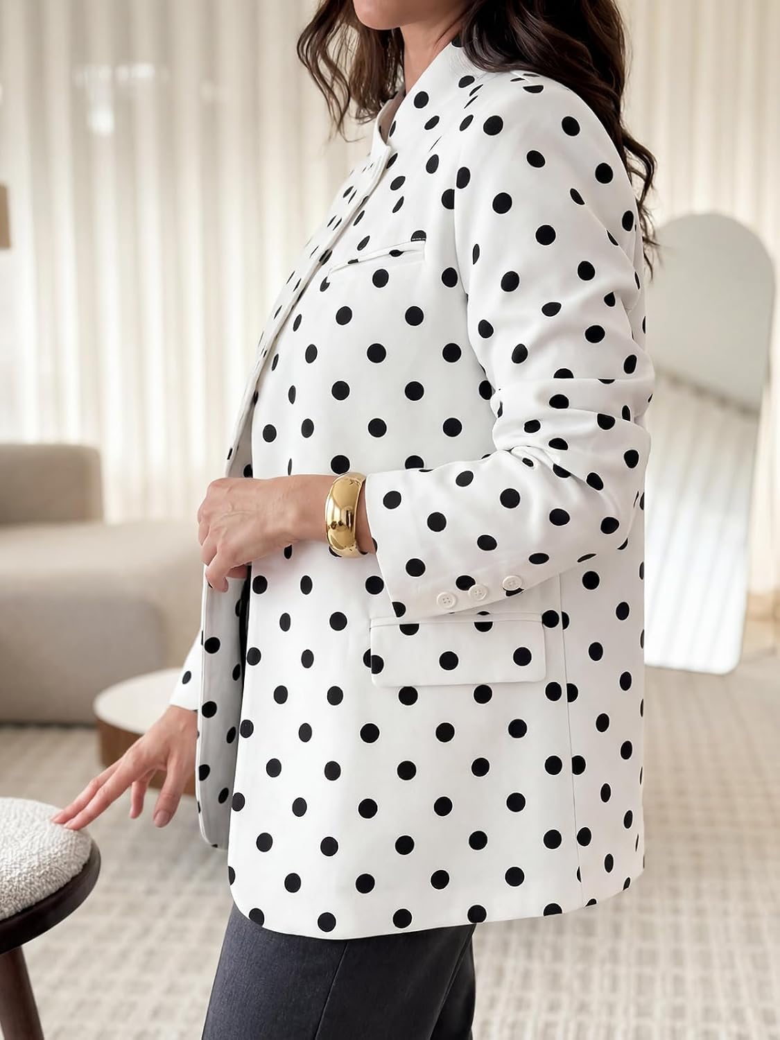 Detalle de Cicy Bell Women's Blazer One-Button