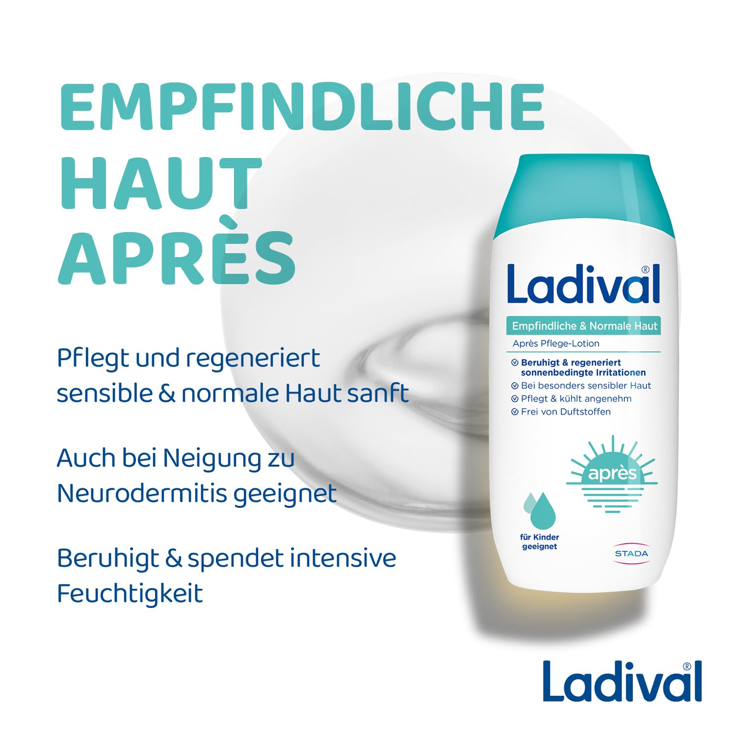 Thumbnail 4 de Ladival Empfindliche & Normale Haut Après Pflege-Lotion – After Sun Repair 200 ml