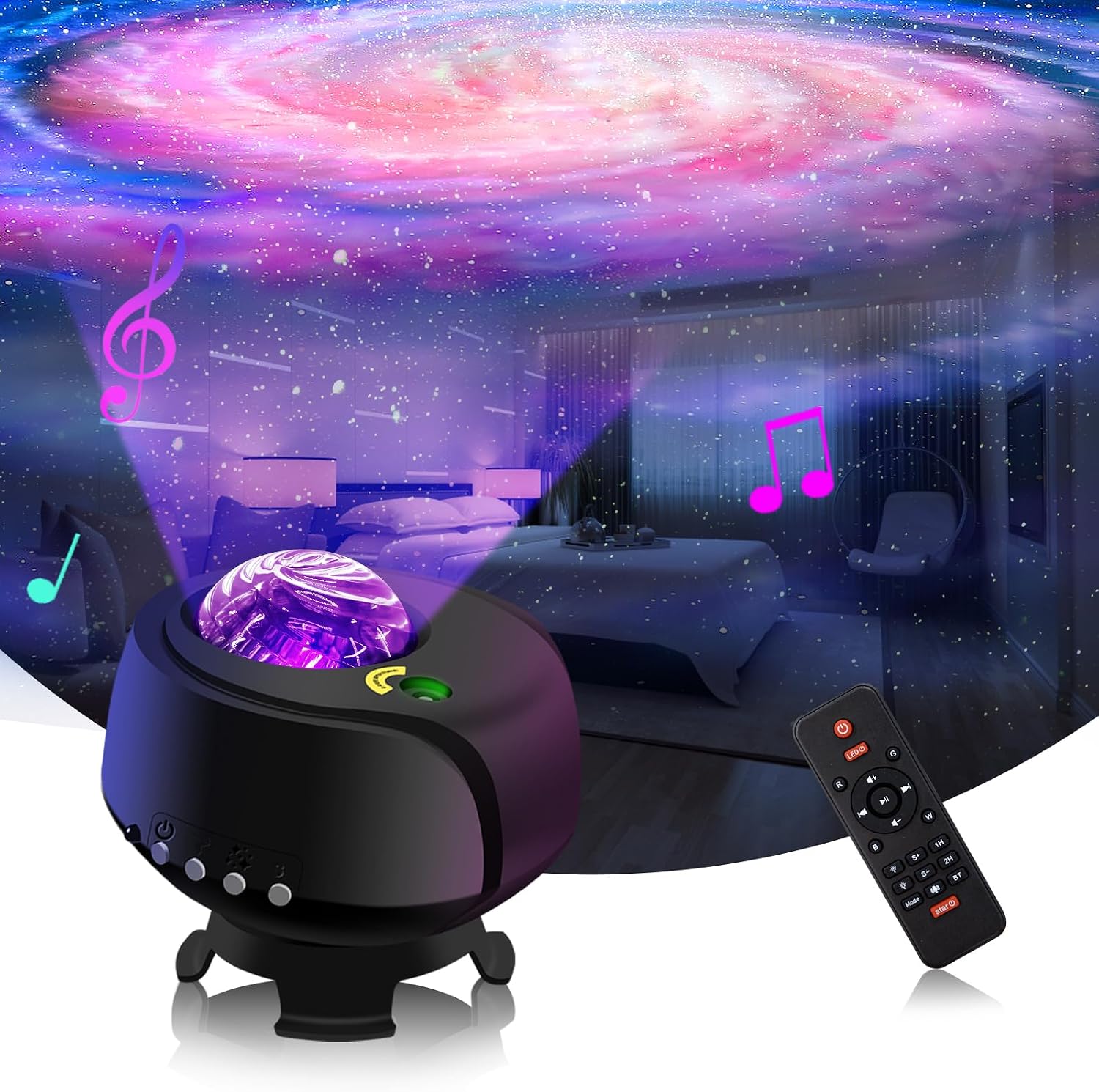 Detalle de FLITI Sternenhimmel Projektor Galaxy mit Nebel 🌌