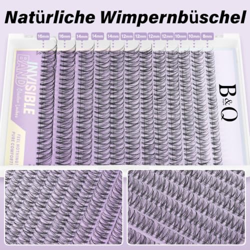 Detalle de B&Q Lashes Extension Set 144PCS Venus Wimpern Extensions 8–16 mm MIX