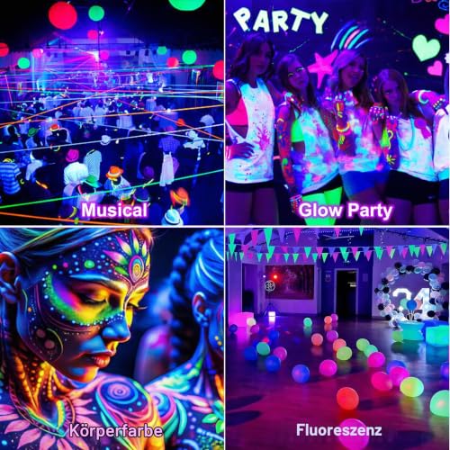 Thumbnail 1 de NATPOW 36W UV-Schwarzlichtstrahler, 395–400 nm, IP65, 120° Abstrahlwinkel