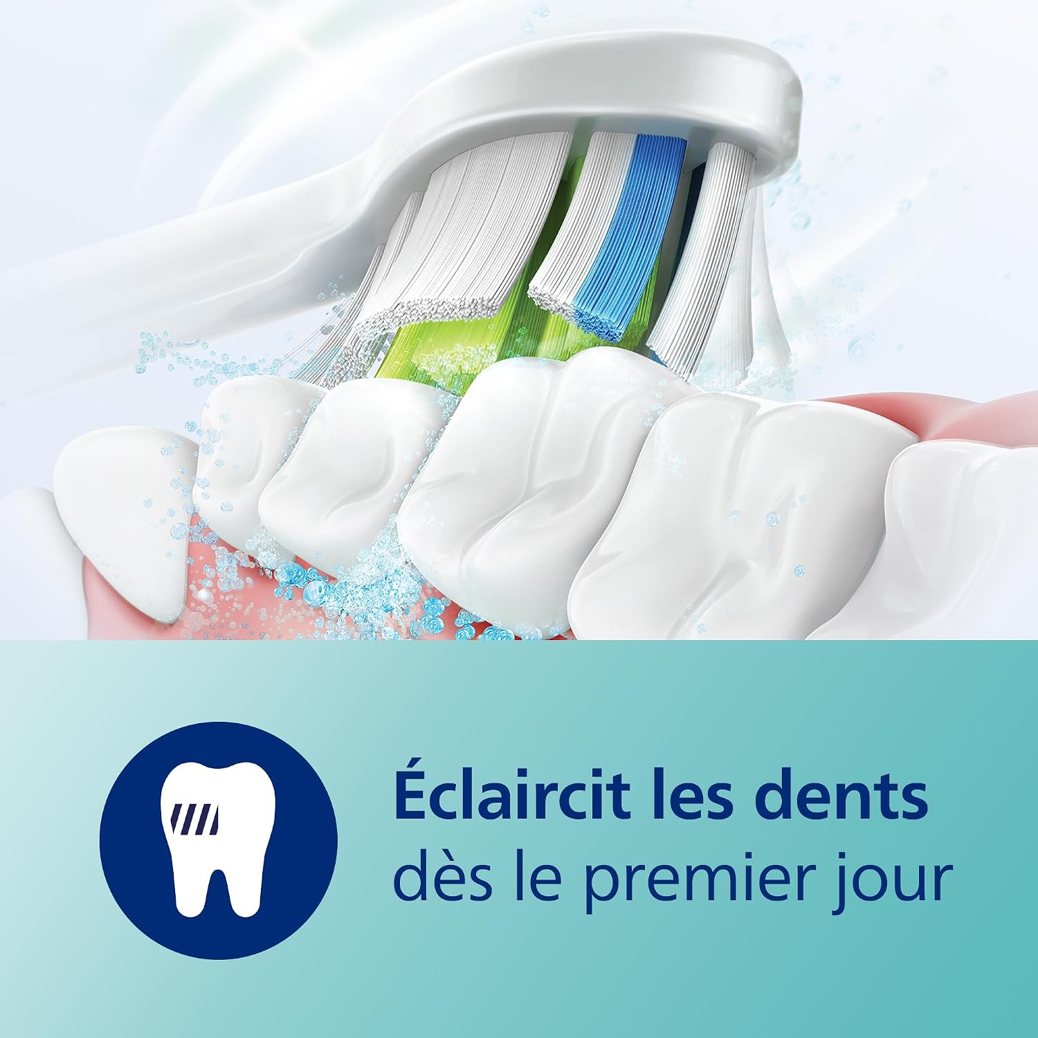 Detalle 2 de Philips Sonicare 4100 Brosse à dents électrique sonique 2 modes HX3689/41 🪥