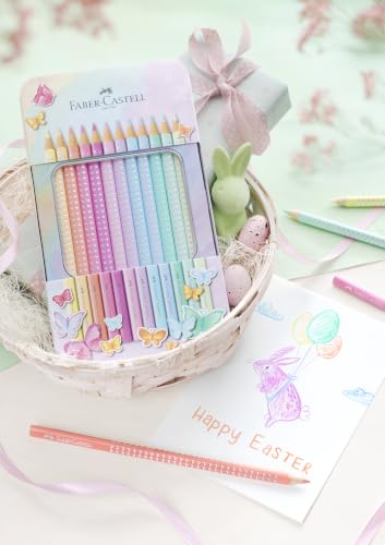 Thumbnail 2 de Faber-Castell Buntstifte Set Sparkle, 12 Pastell Farben Metalletui