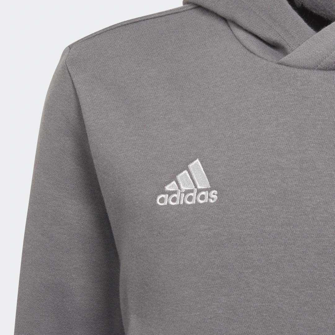 Detalle de Adidas Entrada 22: Sudadera con capucha en gris