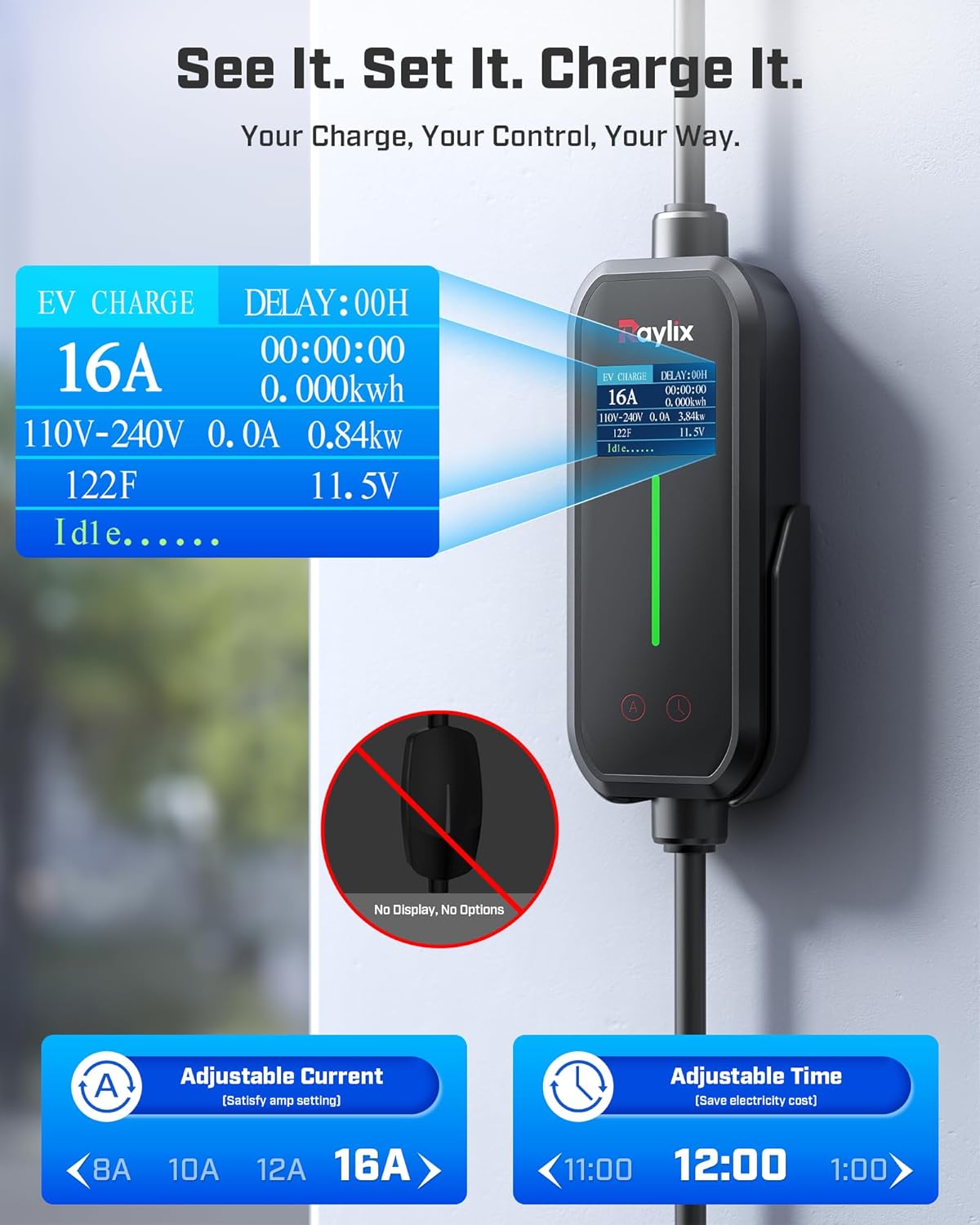 Thumbnail 2 de 2026 Upgraded Level 1 & 2 Tesla Mobile Charger by Raylix