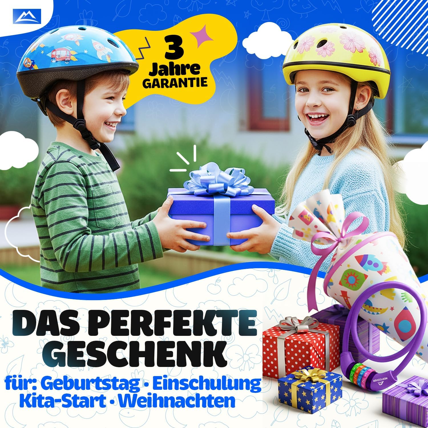Thumbnail 6 de Nextcover Fahrradschloss Kinder mit 5-stelligem Code