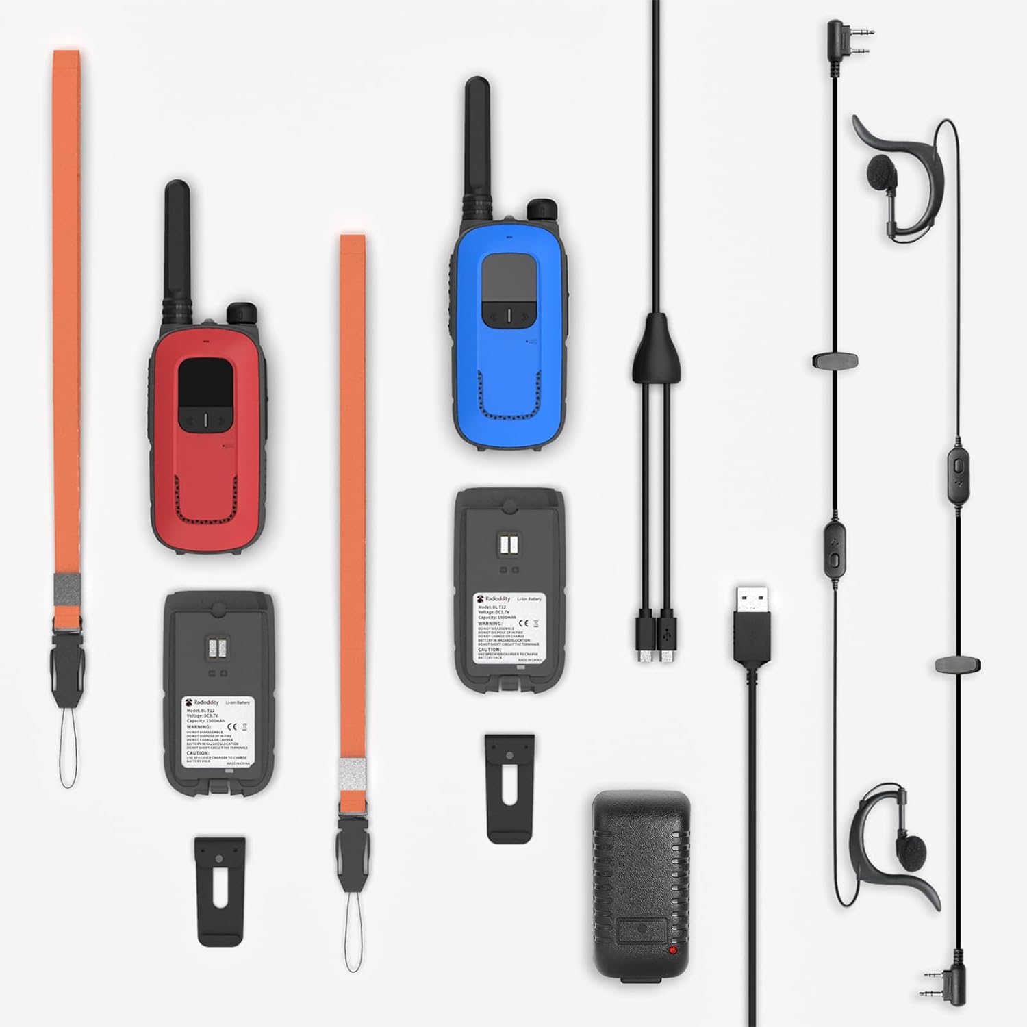 Thumbnail 7 de Radioddity PR-T3 Walkie Talkies para Niños, 16 Canales 🚦