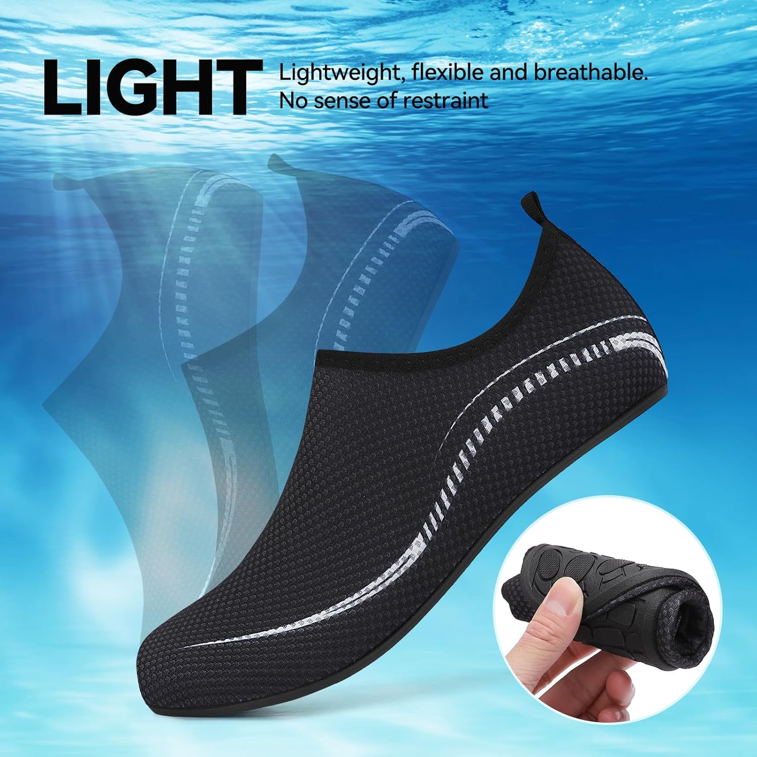 Thumbnail 2 de Water Shoes Beach Shoes aqua socks for swim