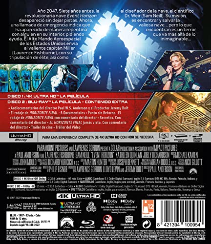 Thumbnail 1 de Horizonte Final 4K UHD Blu-ray 📀