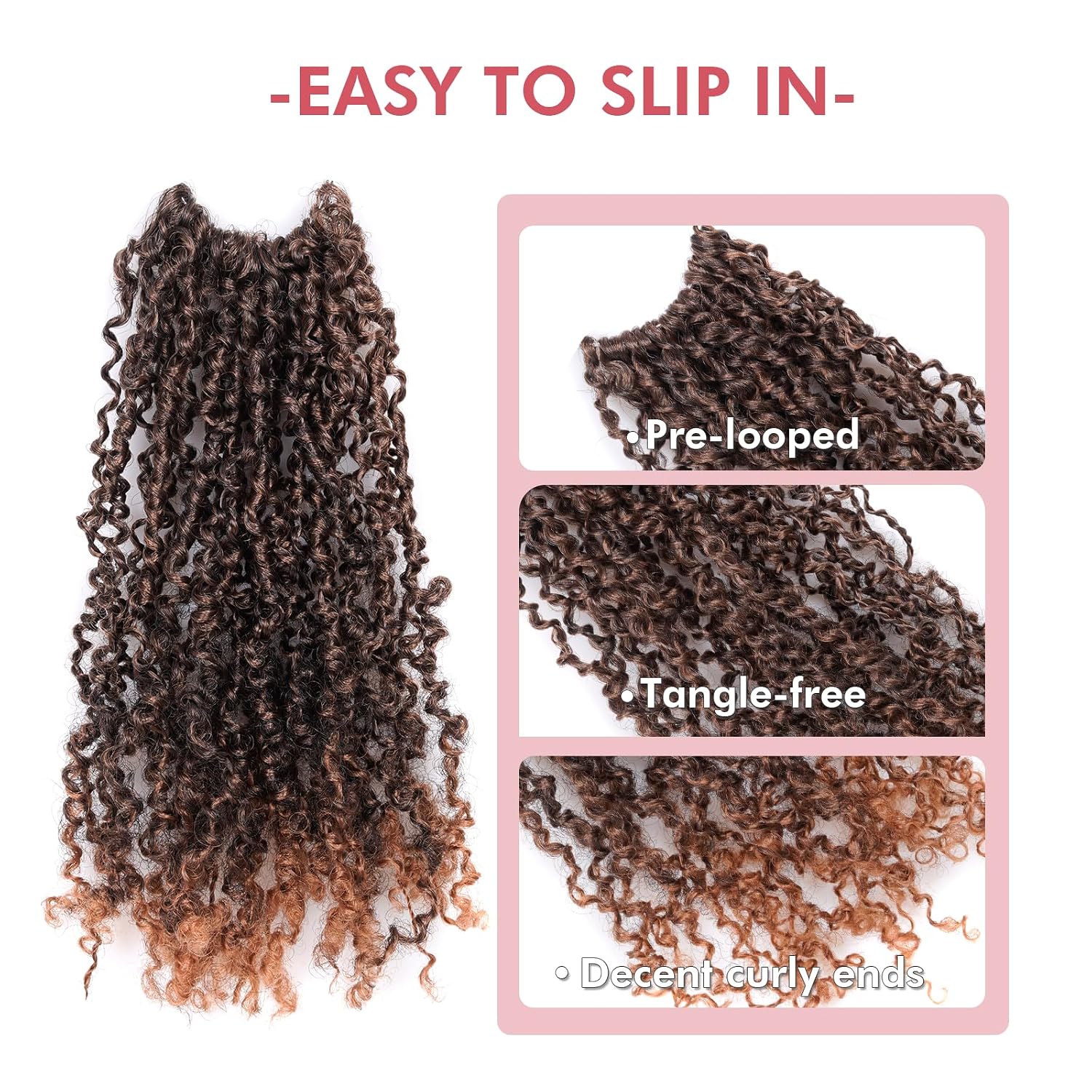 Detalle de Pelokaa Crochet Hair 6 Inch