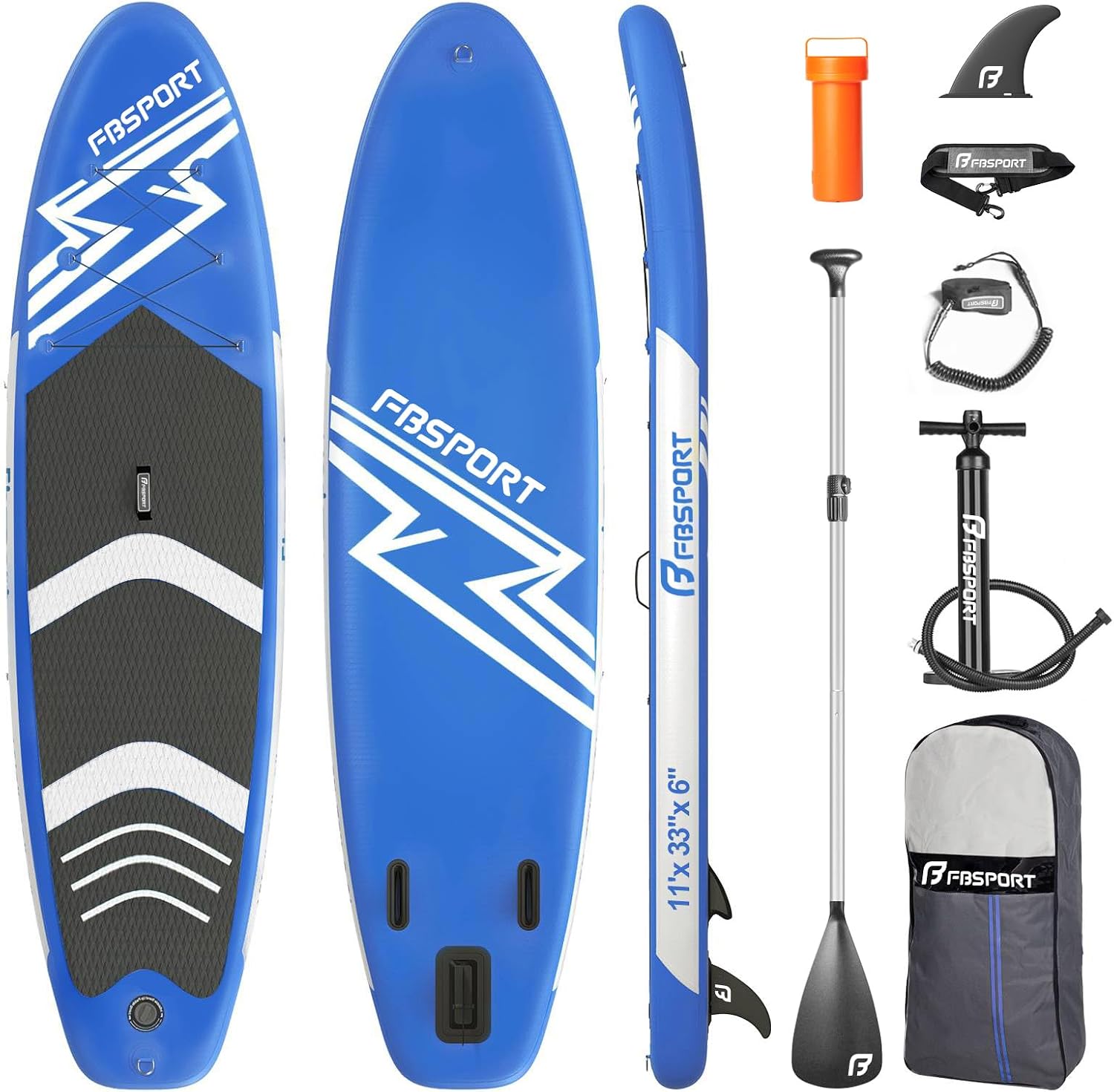 Thumbnail 6 de FBSPORT 11' Premium Stand Up Paddle Board: A stable, versatile yoga and family-friendly SUP