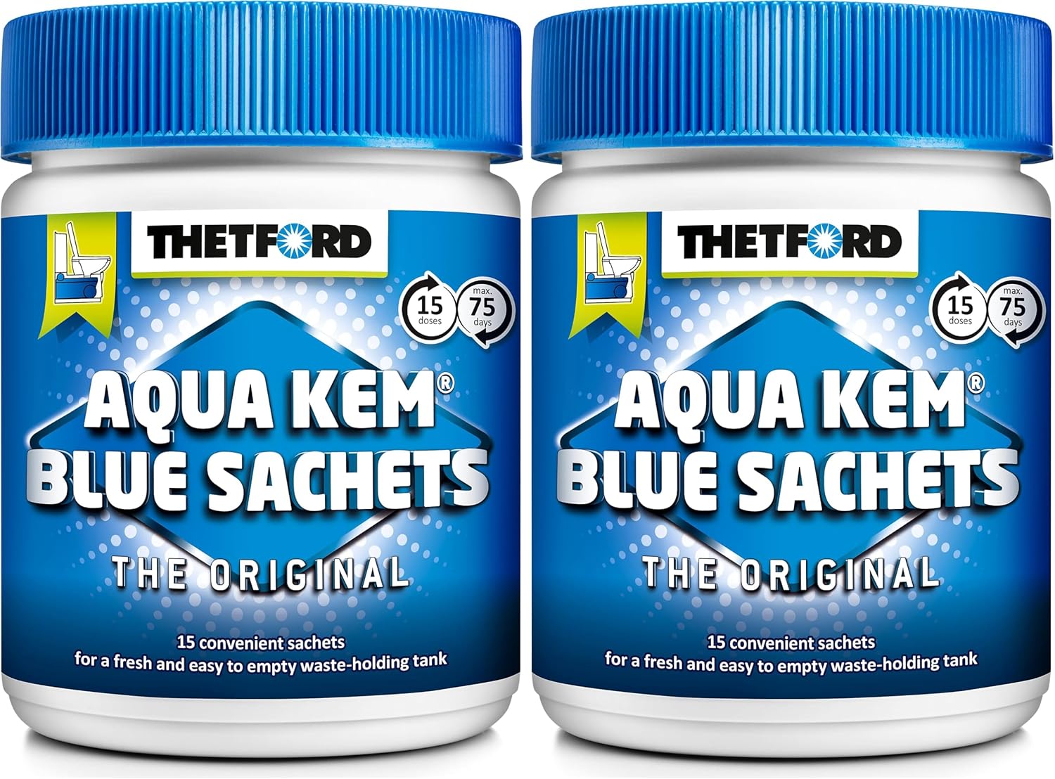 Detalle 2 de THETFORD 200413 Aqua Kem Blue Sachets: sacchetti profumati per serbatoi acque nere