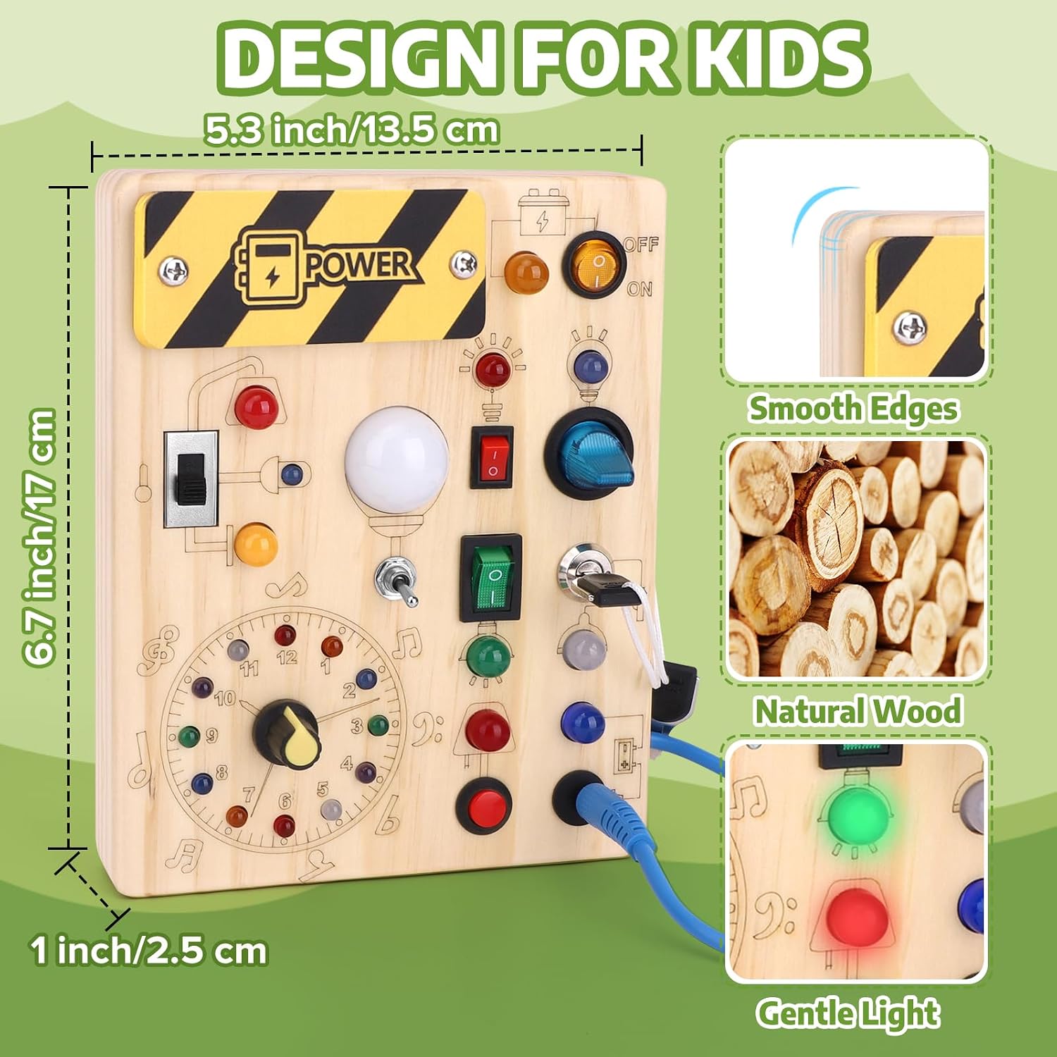 Thumbnail 3 de Konijiwa Montessori Busy Board