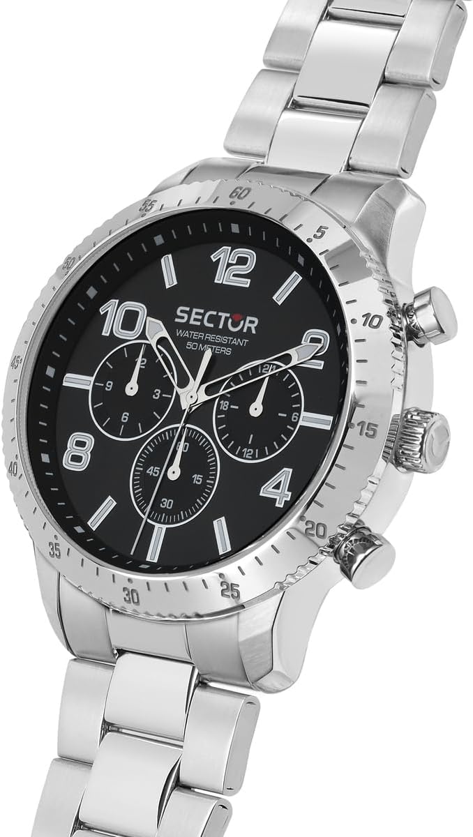 Detalle de Sector No Limits Orologio Uomo 270 Limited Edition – Multifunzione, Analogico, 45 mm