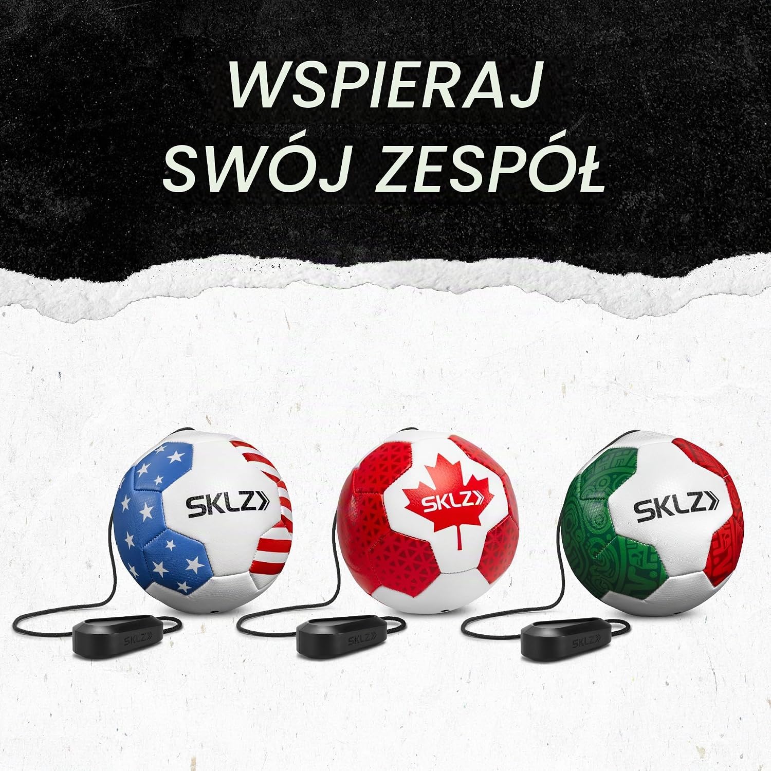 Thumbnail 6 de SKLZ Star-Kick Touch Trainer – trenażer piłkarski z piłką rozmiaru 1