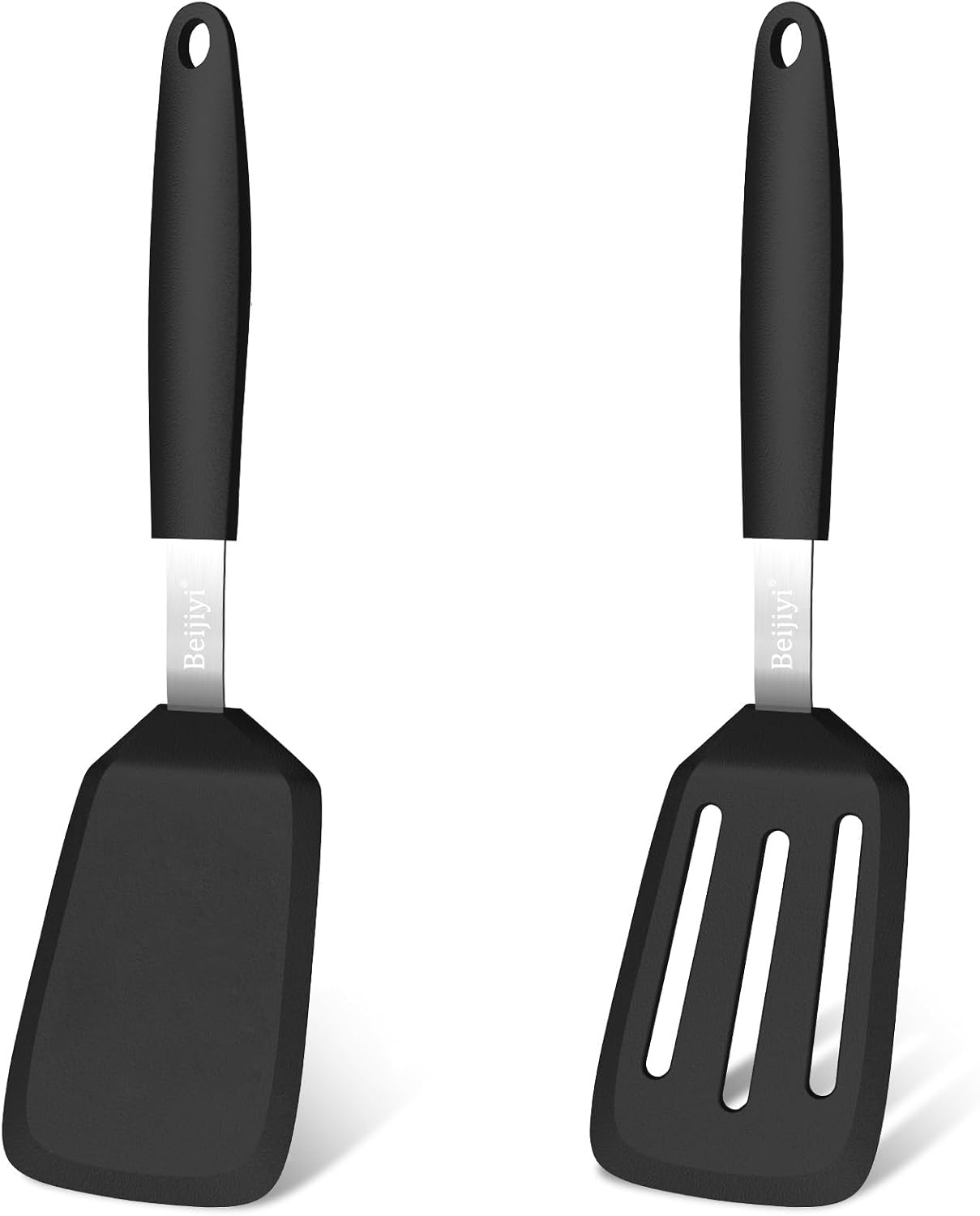 Detalle de Beijiyi Silicone Spatula Set, 2-Piece
