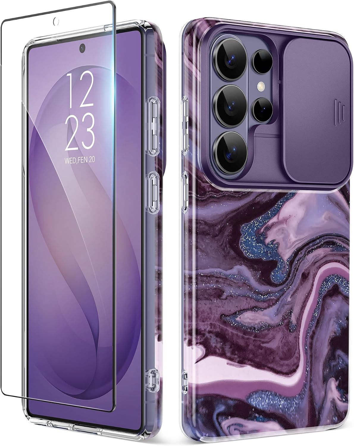 Detalle de GVIEWIN Galaxy S26 Ultra Case with Slide Camera Cover