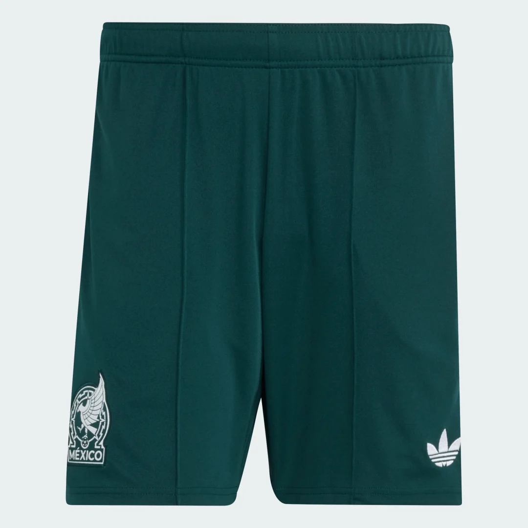 Detalle de Adidas Pantalón corto segunda equipación México 26 – color verde