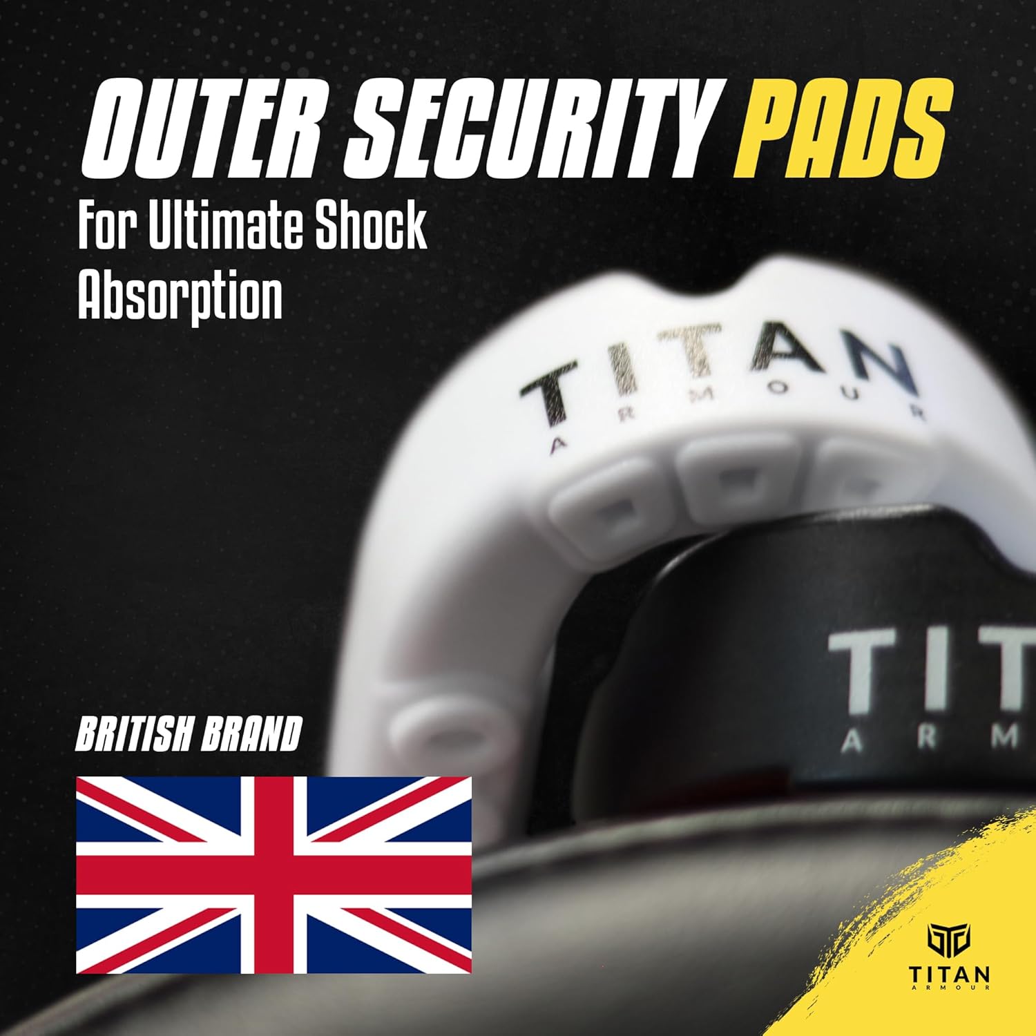 Thumbnail 1 de Titan Armour Gum Shield Dual-Layer 1-year