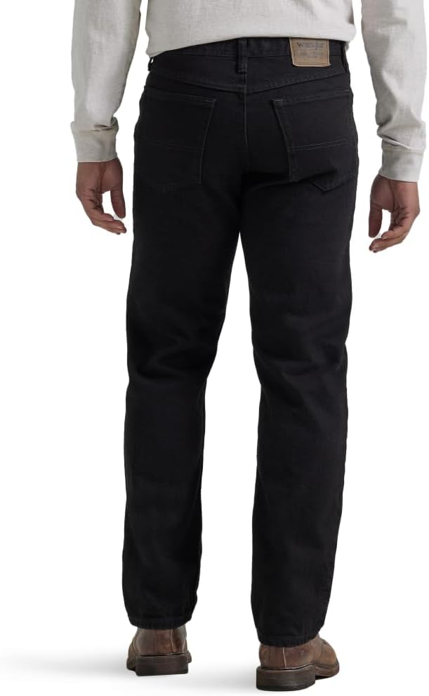 Thumbnail 2 de Wrangler Authentics Classic Relaxed Fit Flex Jeans, Black, 38W/36L