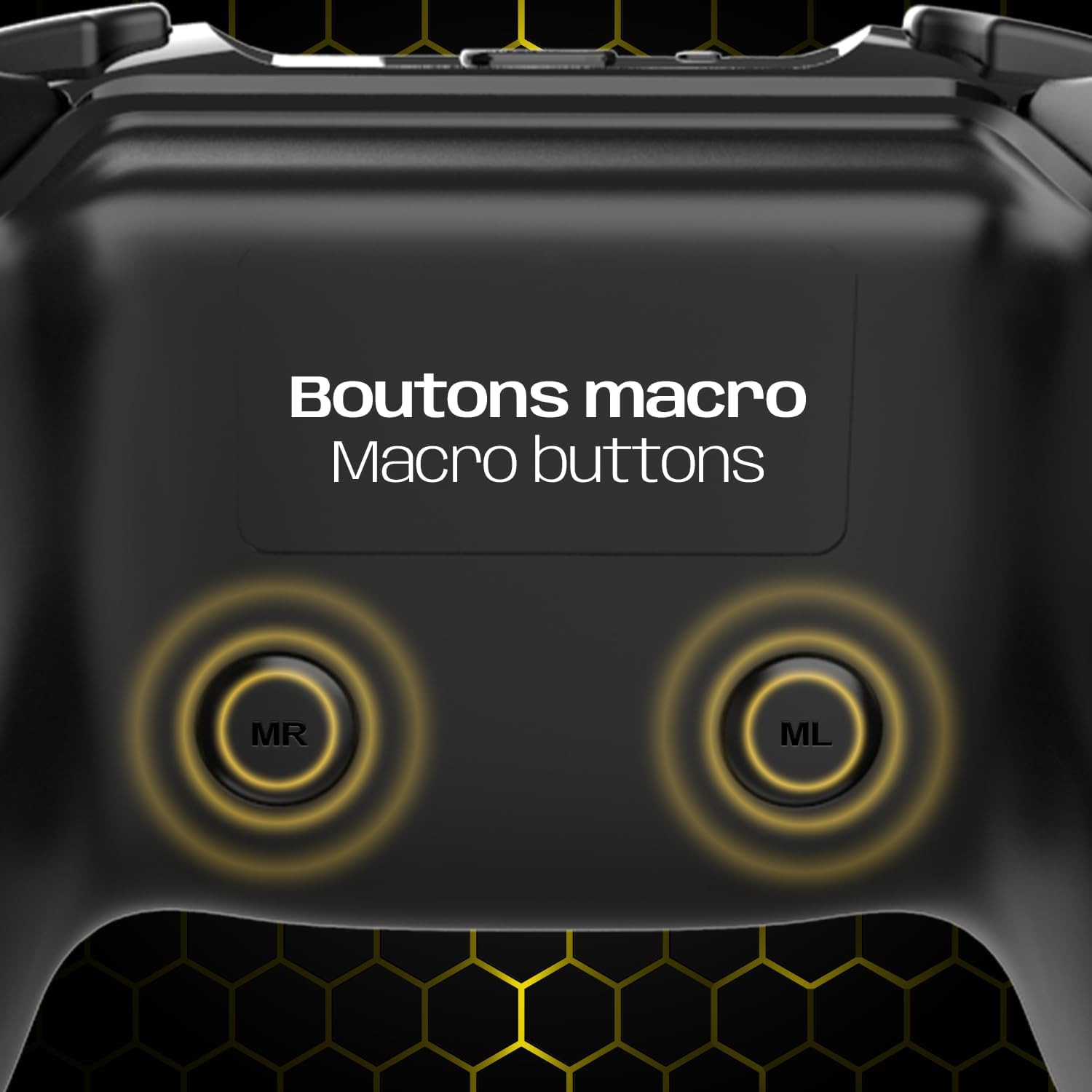 Thumbnail 5 de EMPIRE GAMING Empire Gaming – Manette filaire Gamepad PC/PS3/Switch, double vibration et modes macro/turbo