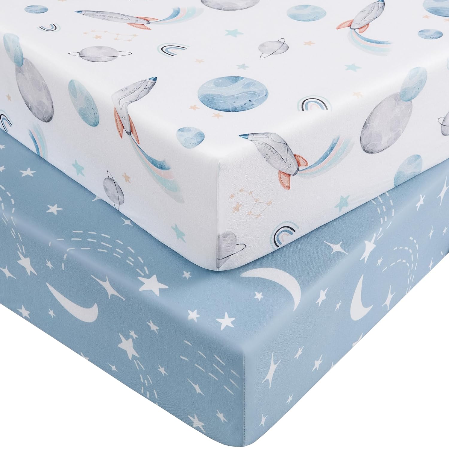 Detalle de Nyessmee Crib Sheets 52 x 28 Inches