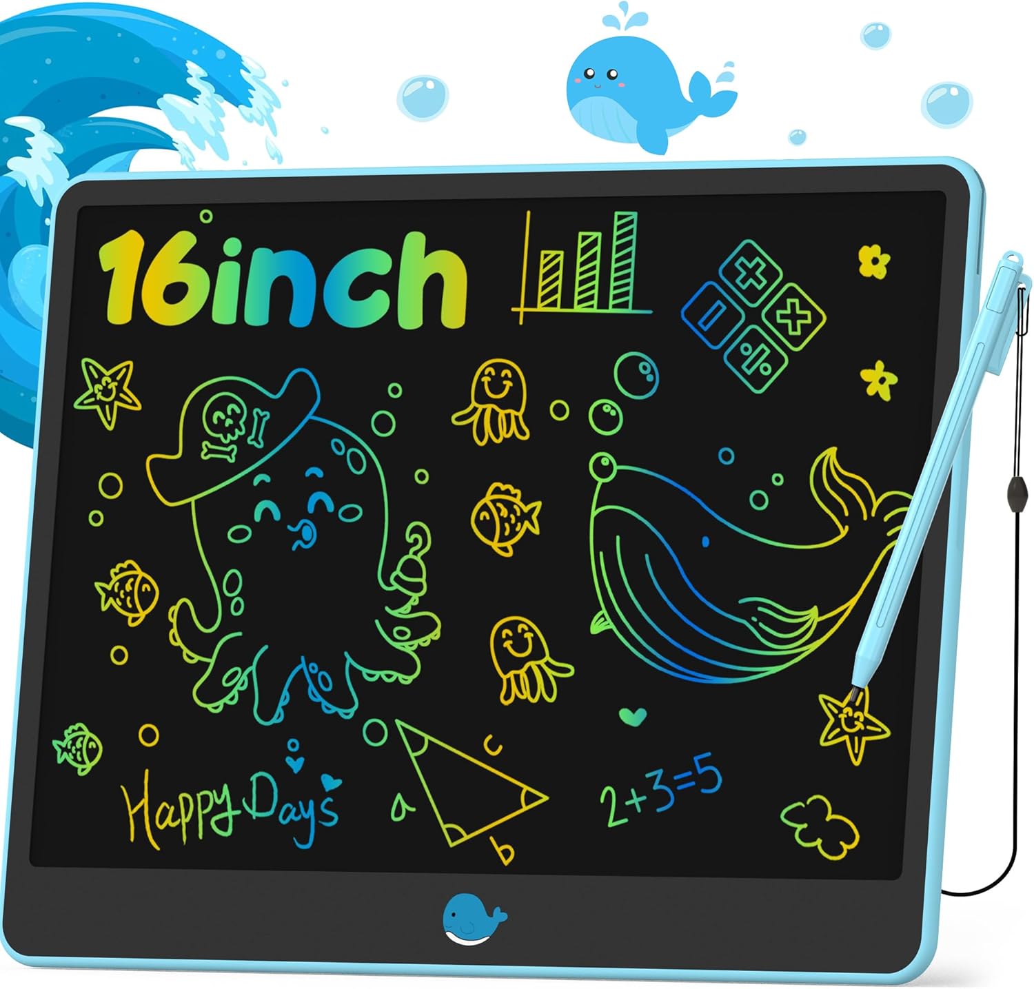 Thumbnail 2 de Hockvill 8.8-Inch LCD Writing Tablet for Kids (Magnetic Doodle Board Style) — Travel Drawing Pad for Ages 3–8