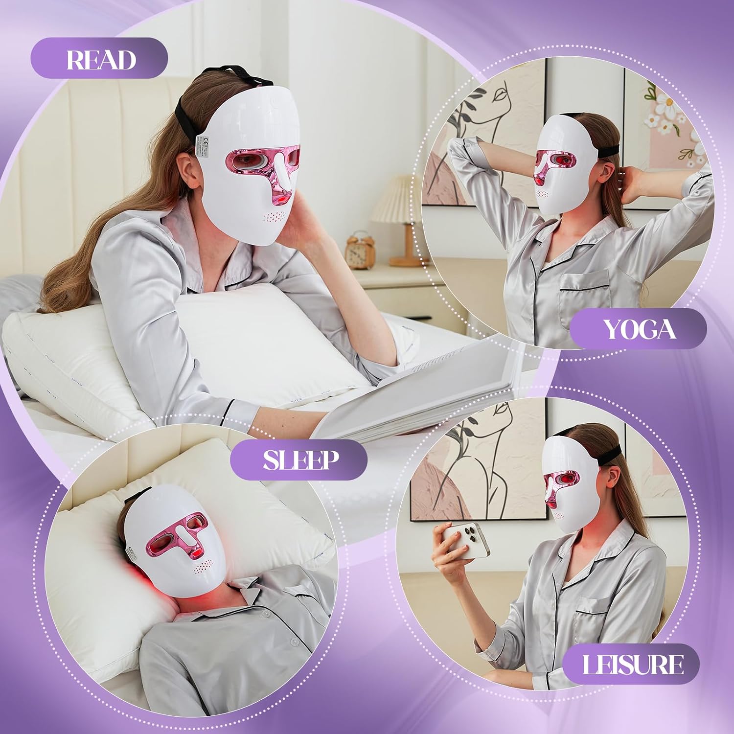 Thumbnail 4 de LED Face Mask with 7 Colors