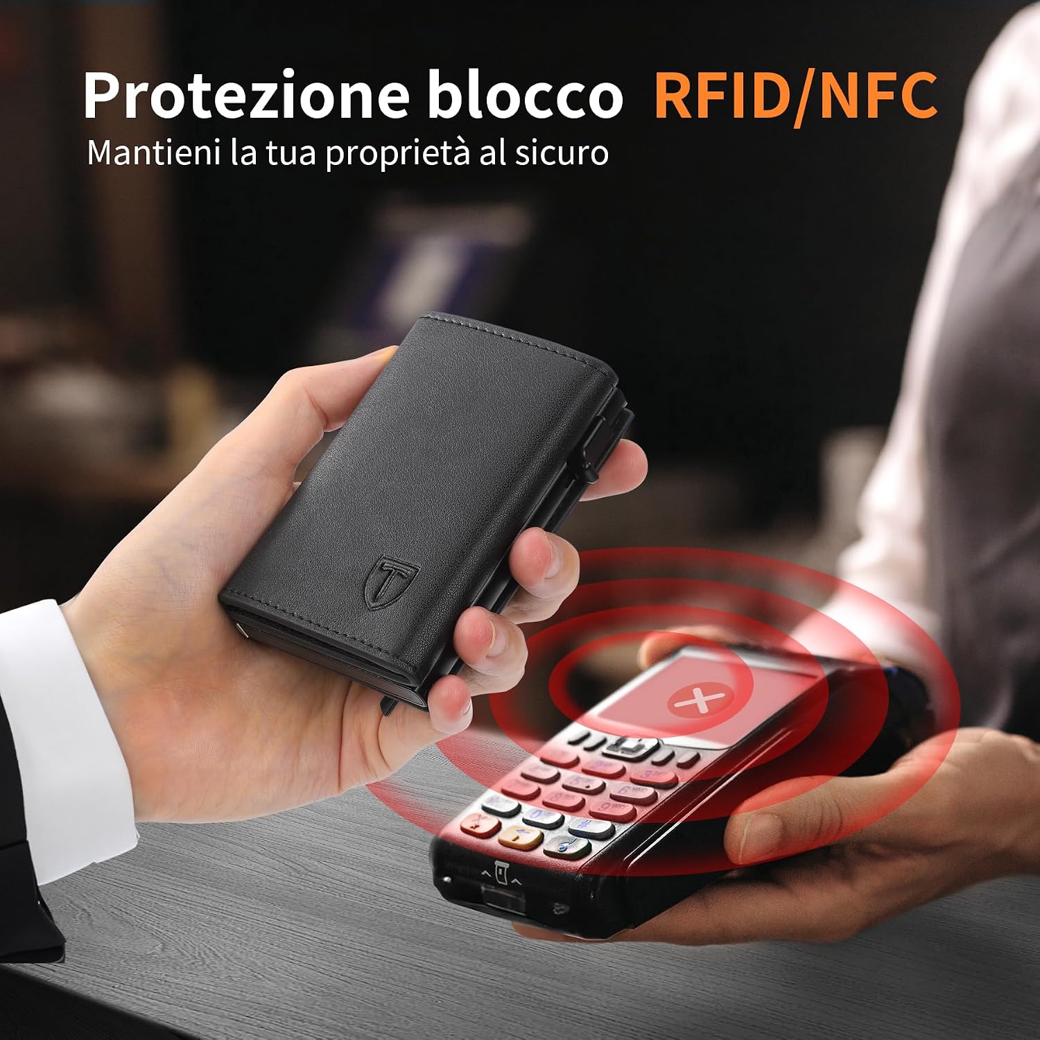 Detalle 2 de TENBST Portafoglio Slim 10 cm 💼