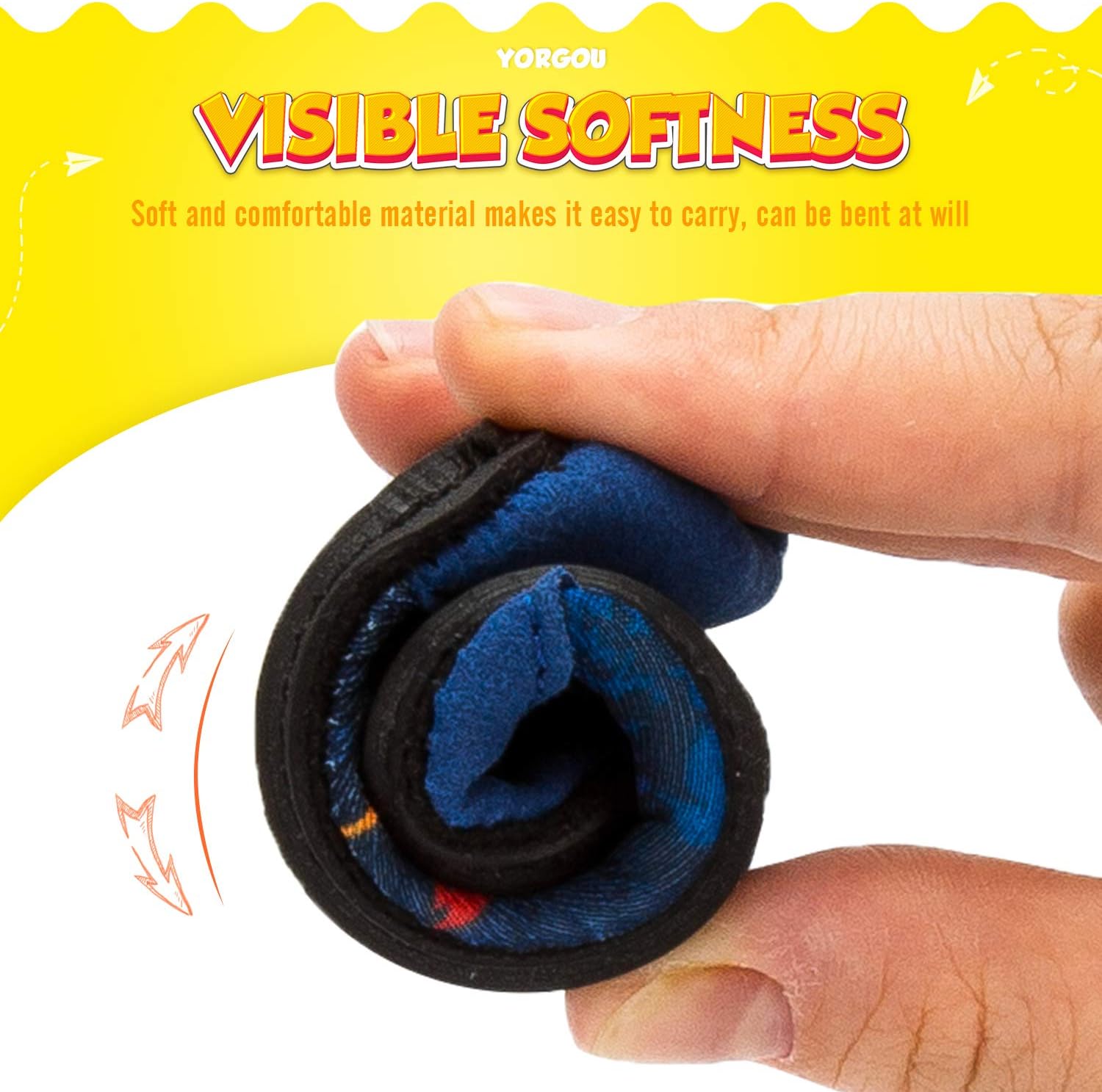 Thumbnail 6 de Yorgou toddler water shoes for baby boys and girls – barefoot aqua socks style with non-slip sole