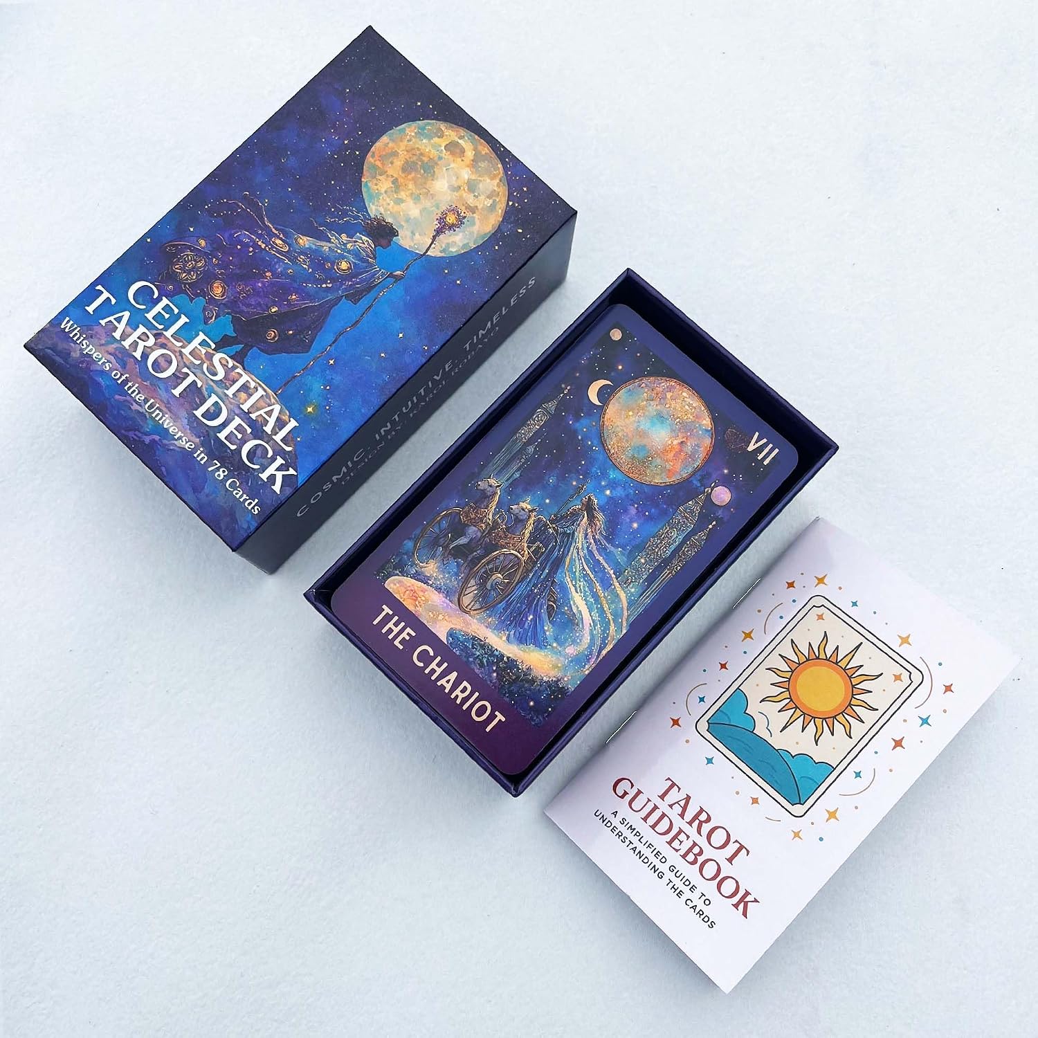 Thumbnail 4 de Celestial Tarot Deck, 78 Cards