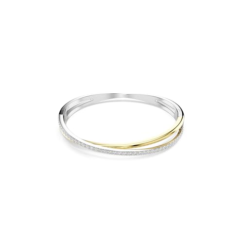 Detalle de Swarovski Hyperbola Brazalete talla redonda, blanco 💍