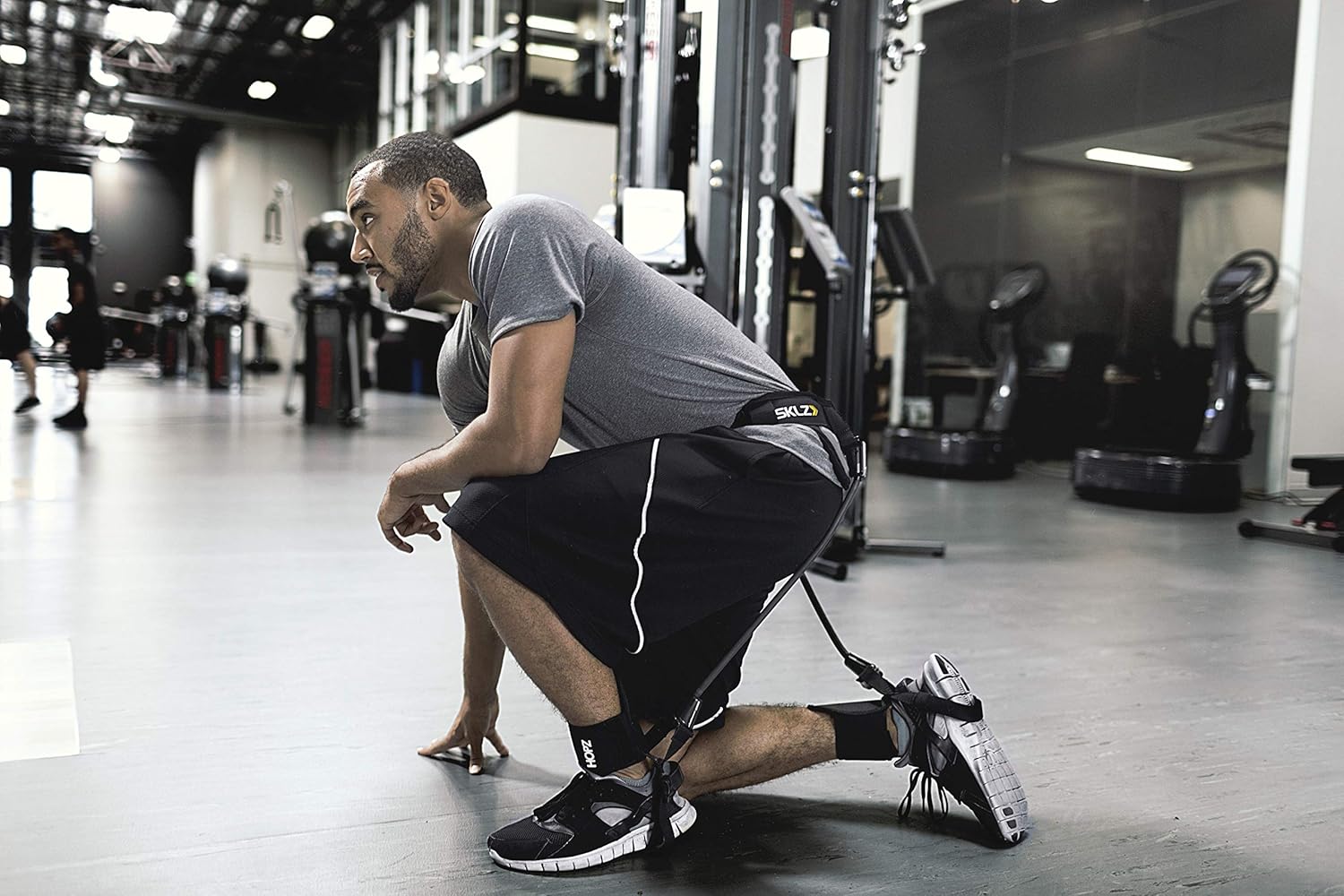Thumbnail 3 de Trigger Point Mixte Hopz Trainer Jump Rope noir – corde à sauter réglable