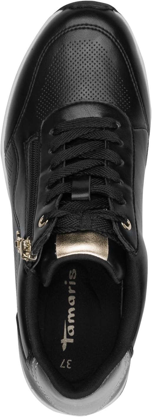 Detalle 2 de Tamaris 1-23794-45 låga sneakers för dam med vit yta