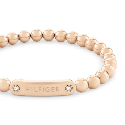 Thumbnail 1 de Tommy Hilfiger Jewelry pulsera con cuentas para mujer en acero inoxidable (oro amarillo u oro rosado)