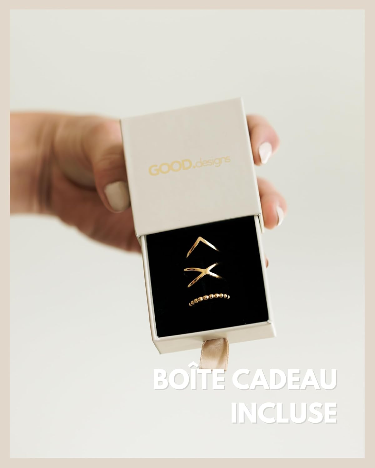 Thumbnail 4 de GD GOOD.designs Bagues ajustables 52–60 💍