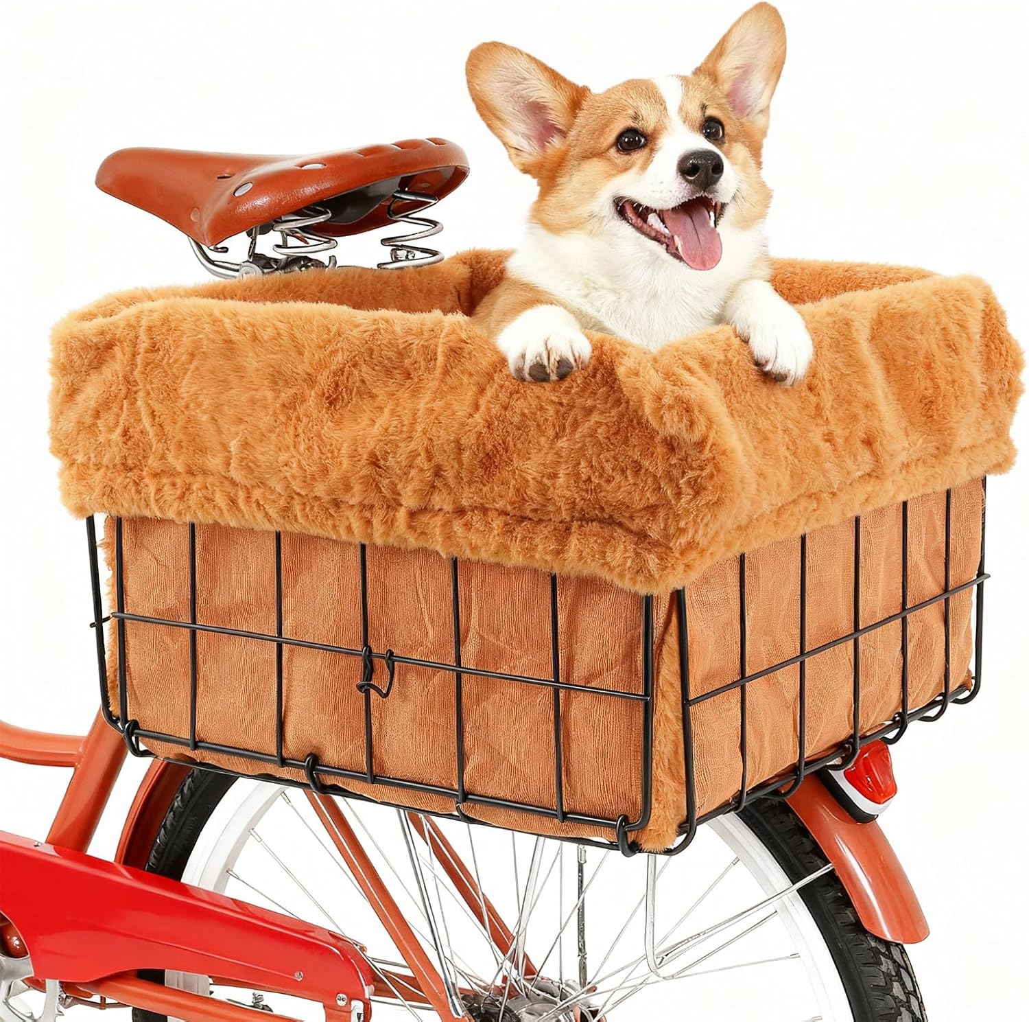 Fahrradkorb Haardecke für Hund, 40 x 32 x 24 cm