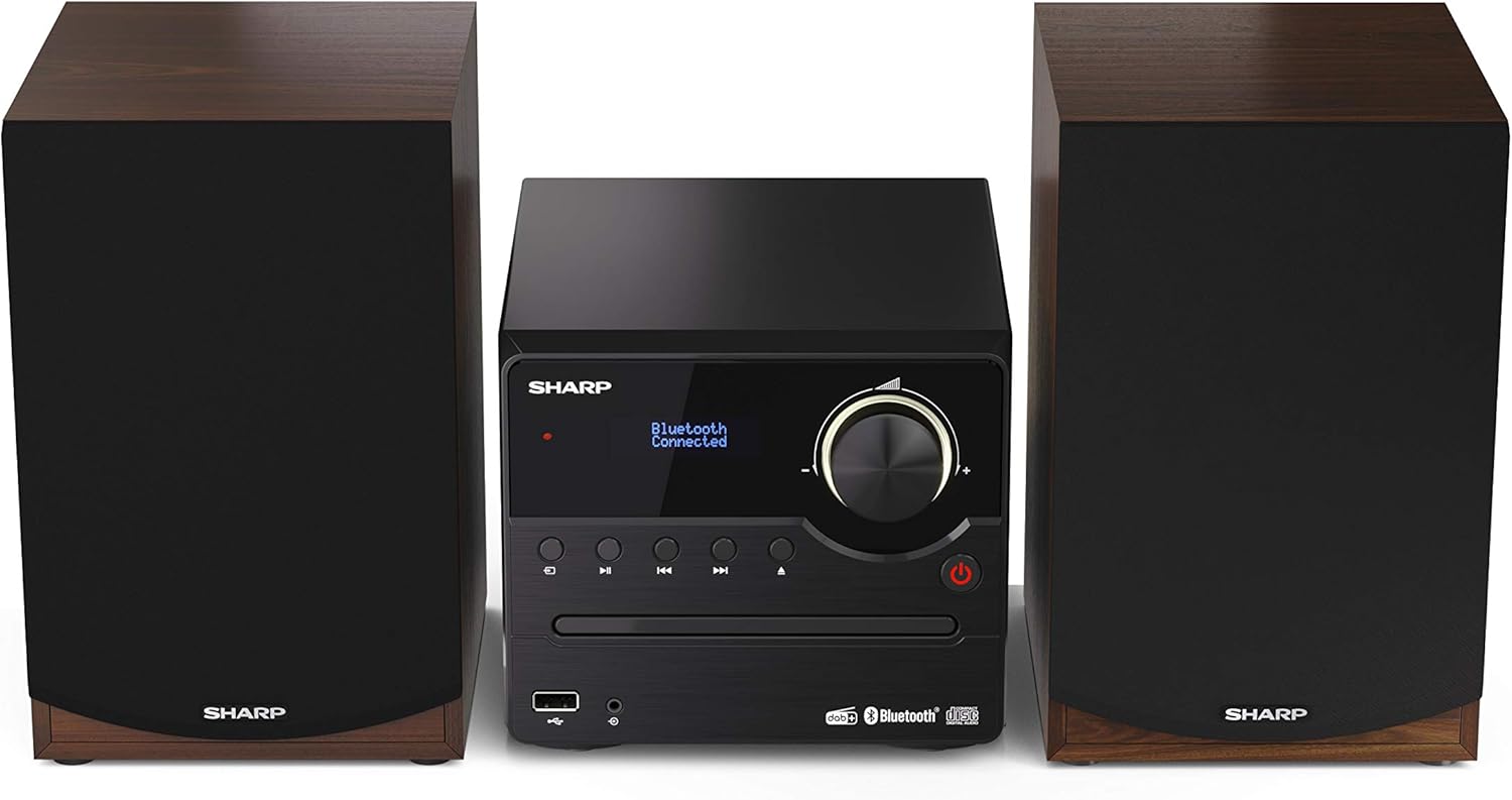 Detalle 2 de SHARP XL-B517D(BR) Mikro Hi‑Fi 45 Watt