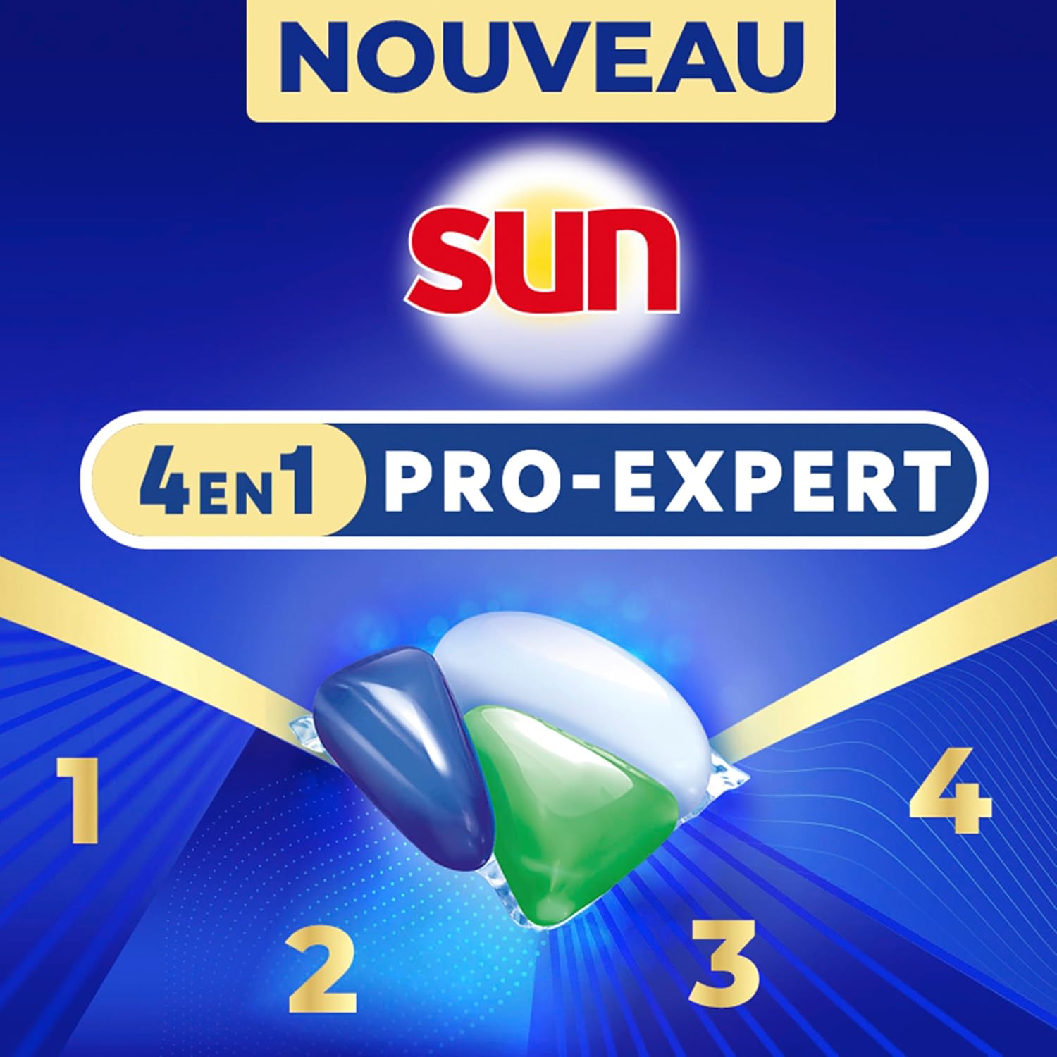 Thumbnail 3 de Sun Pro Expert - Pastilles Lave-Vaisselle 4 en 1, 38 capsules