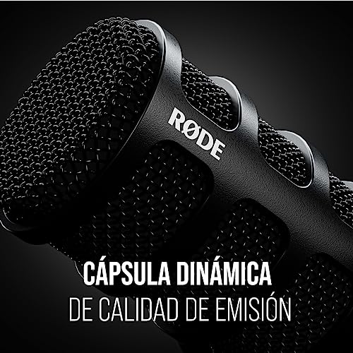 Thumbnail 3 de RØDE PodMic USB: micrófono dinámico de radiodifusión con conectividad XLR y USB-C (Negro)