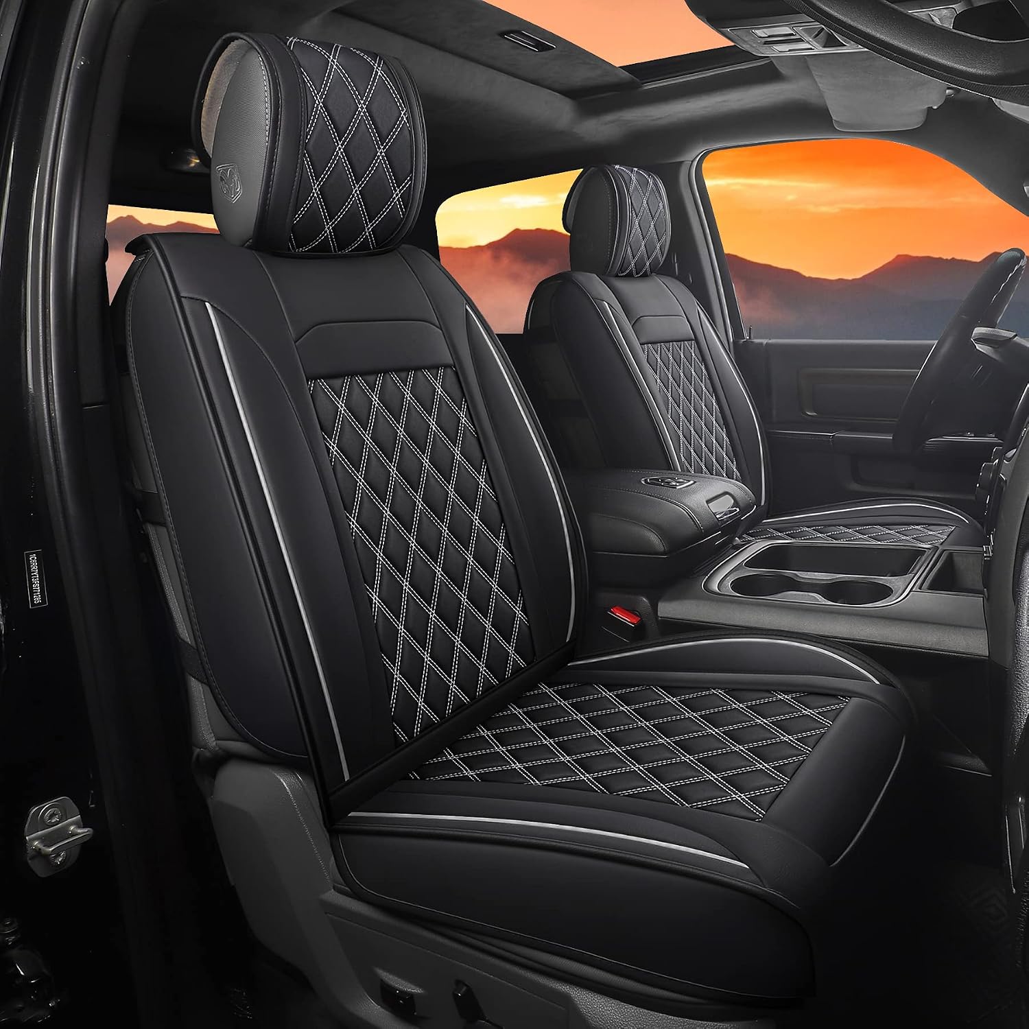 Detalle de JOJOBAY Car Seat Covers 5PCS for Dodge Ram