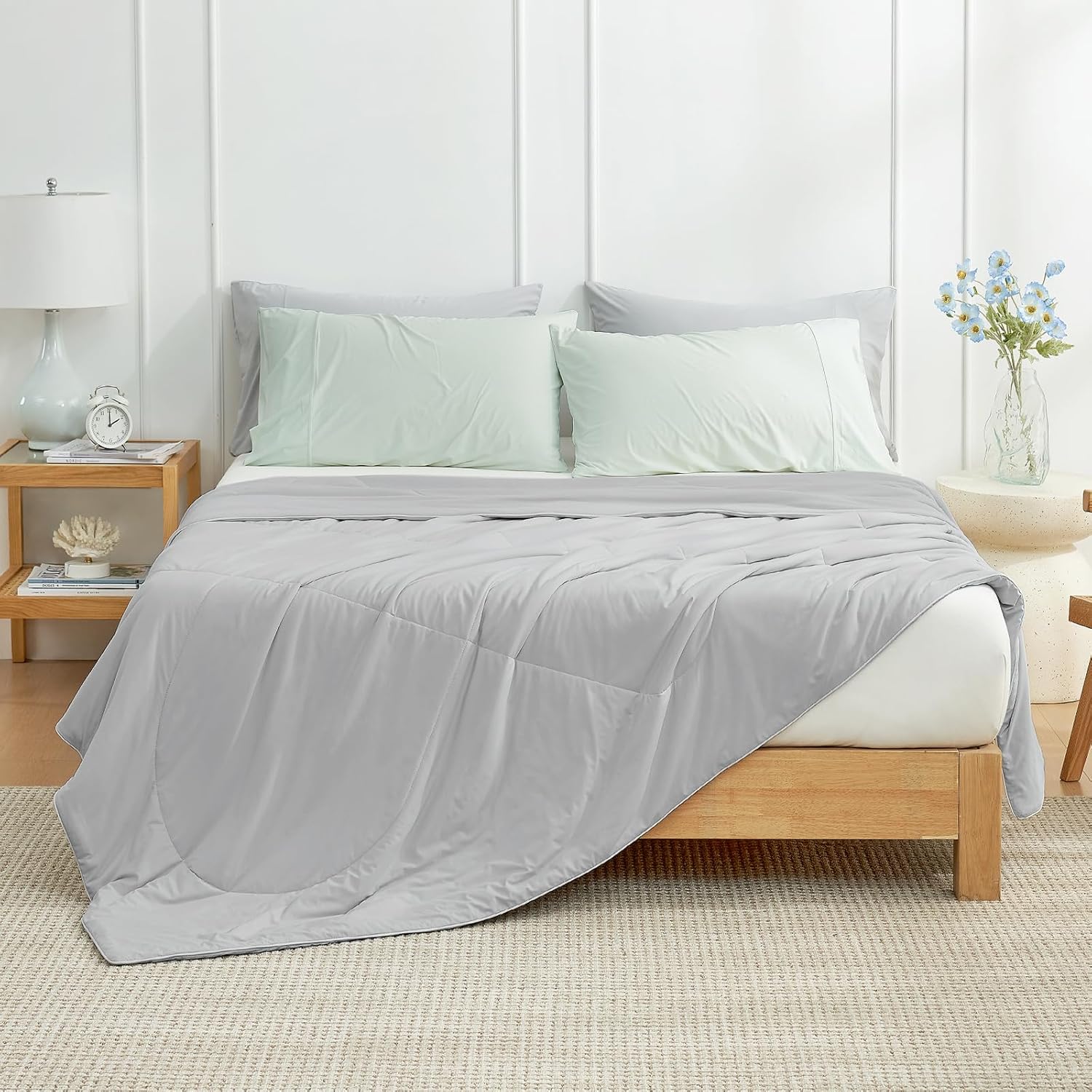 Thumbnail 4 de Cozy Bliss Cooling Comforter Queen Size — breathable, cooling bedding for hot sleepers & night sweats