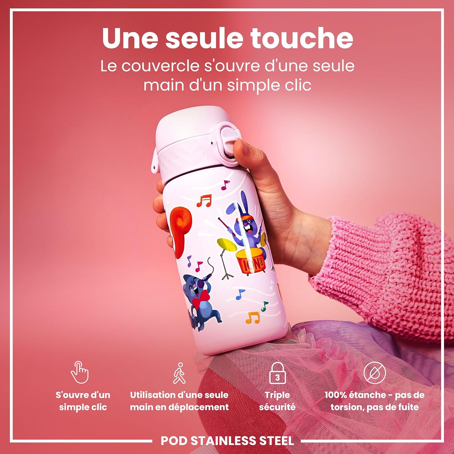 Detalle de Ion8 Gourde 400ml enfant đ„€