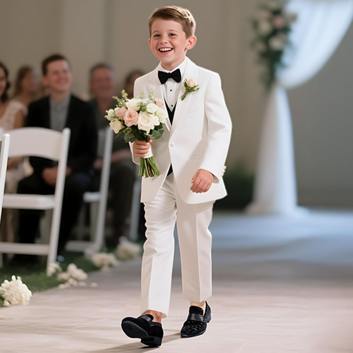 Thumbnail 5 de Bruno Marc Boys Slip-on Dress Shoes Loafers for Tuxedo & Formal Wear