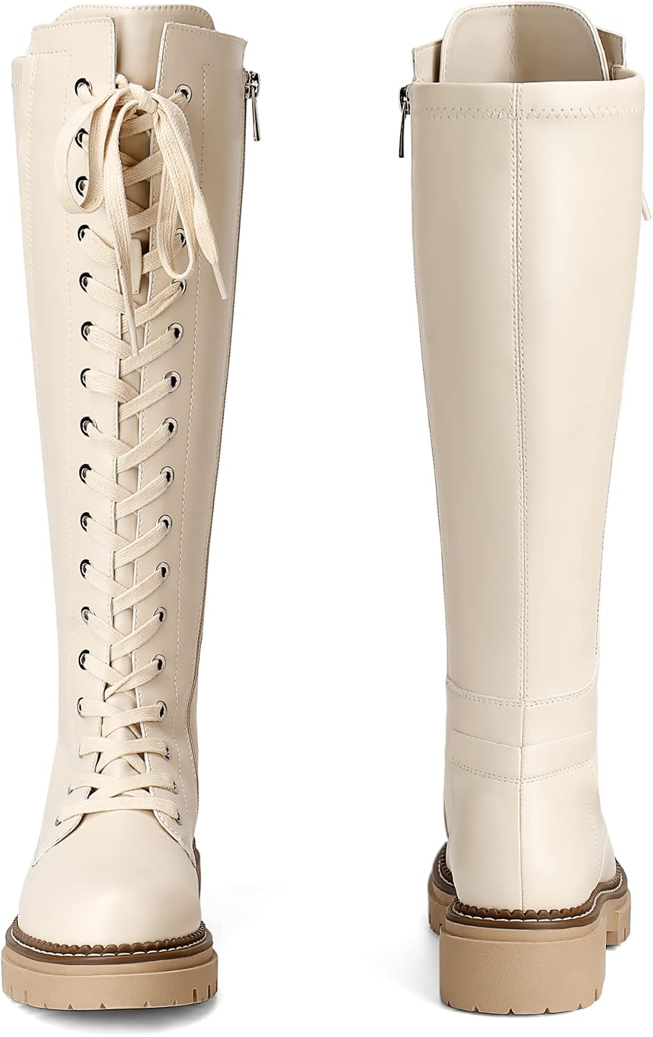 Thumbnail 4 de DREAM PAIRS Kniehohe Damenstiefel