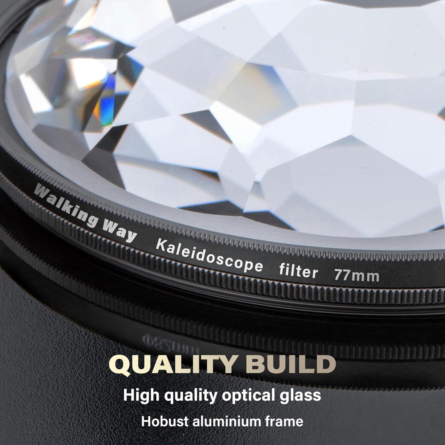 Thumbnail 5 de Walking Way Kaleidoscope Prism Lens Filter 77mm – Optical Glass Special Effect