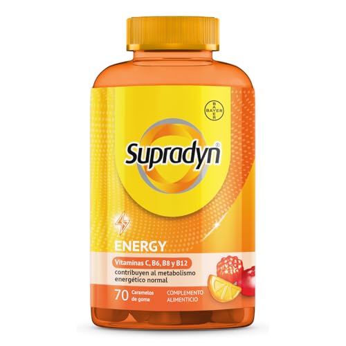 Detalle de Supradyn Energy Gummy Multivitaminas con Coenzima Q10 – 70 caramelos para un estilo de vida activo